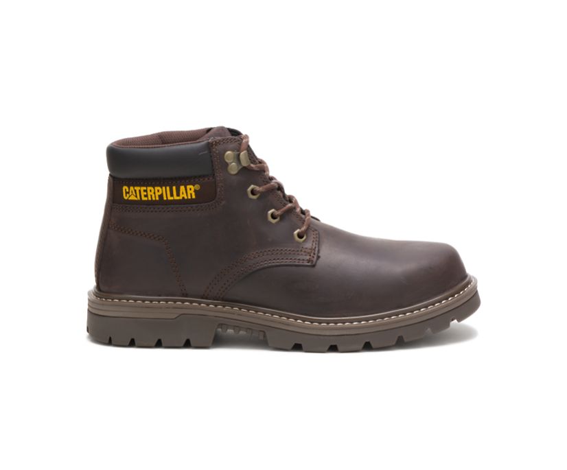 Caterpillar Outbase Steel Toe - Mørke Brune Vernestøvler Herre - Norge ( UTAKF-9240 )